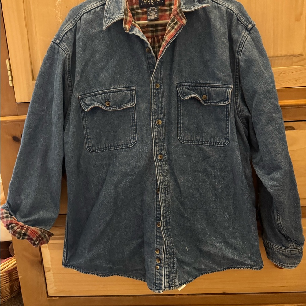 Eddie Bauer Denim Chore Coat